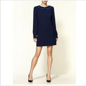 Tinley Road Navy Peter Pan Collar Shift Dress S